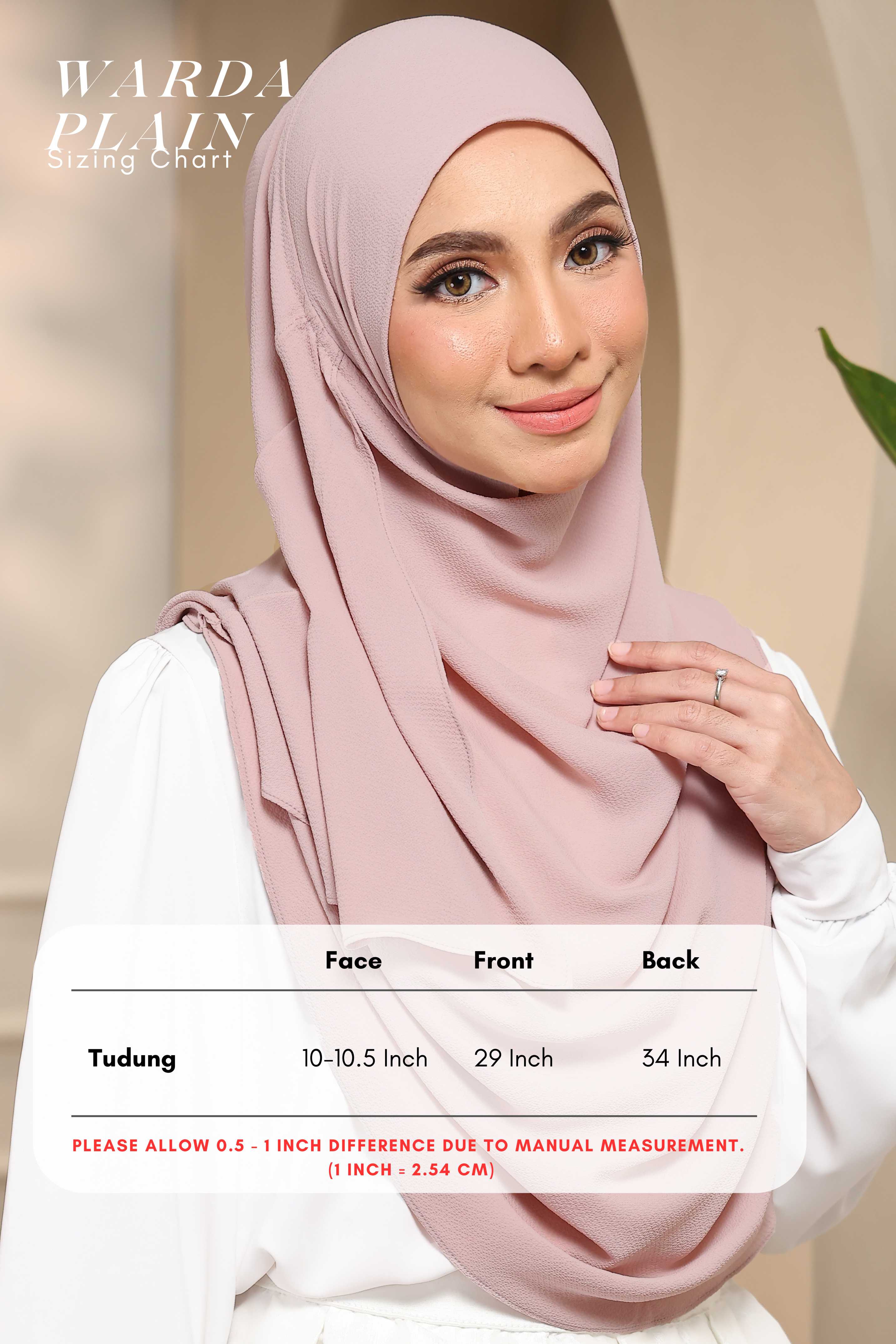 Warda Klasik Plain CP82 (Pink Guava)