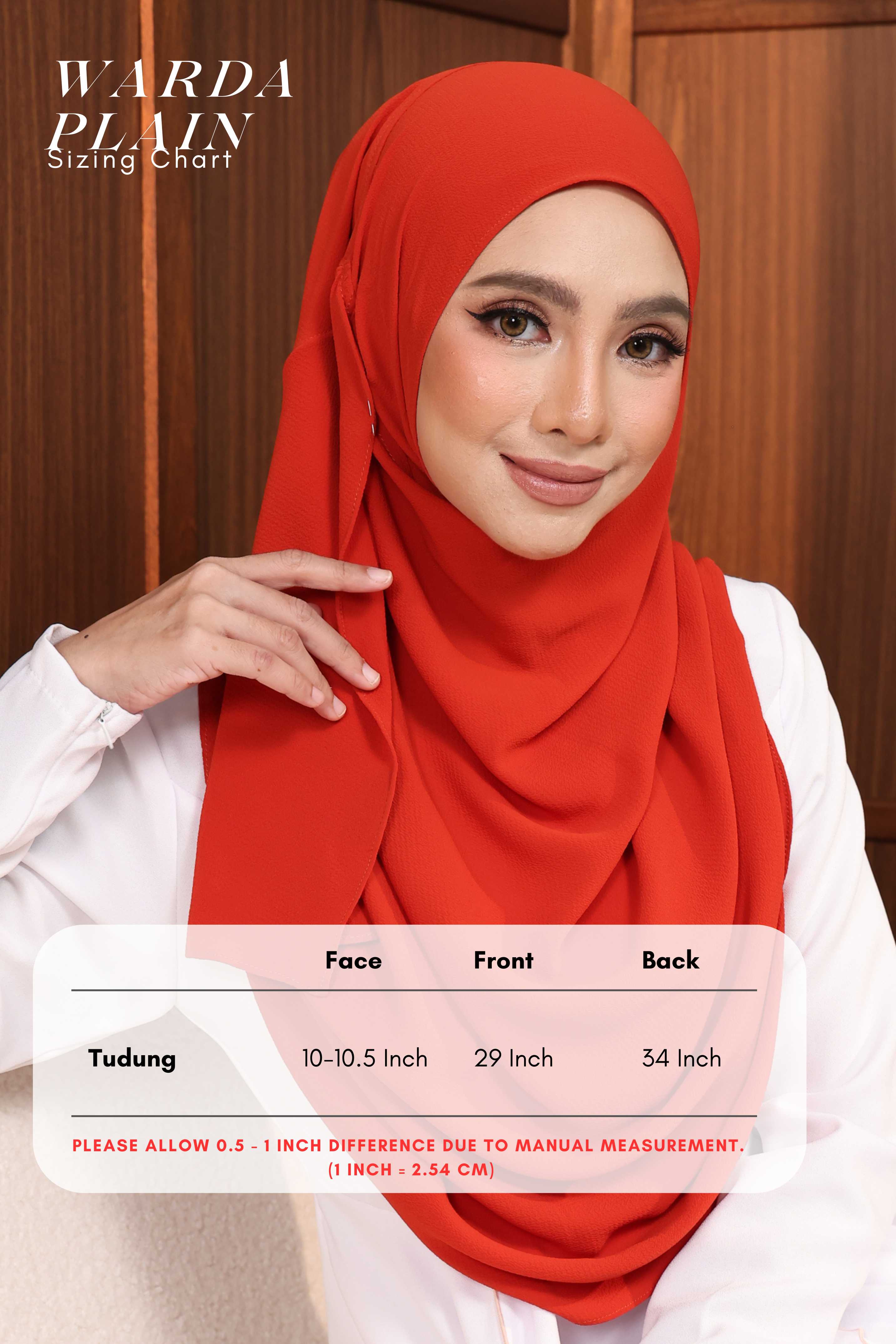 WARDA Klasik Plain CP07 (Apple Green)