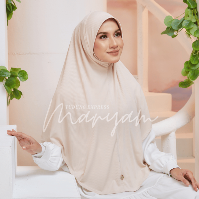 [DEFECT] Tudung Express Maryam RTM03 (Beige)