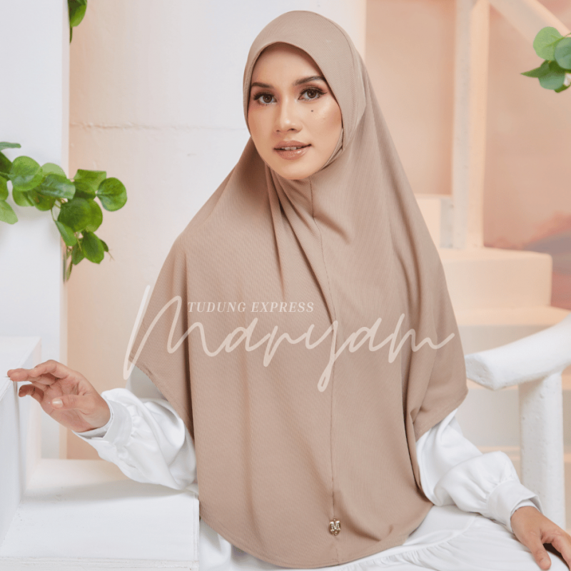 [DEFECT] Tudung Express Maryam RTM04 (Mocha)