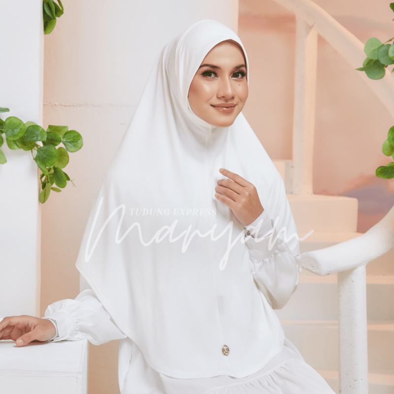 [DEFECT] Tudung Express Maryam RTM02 (Off White)