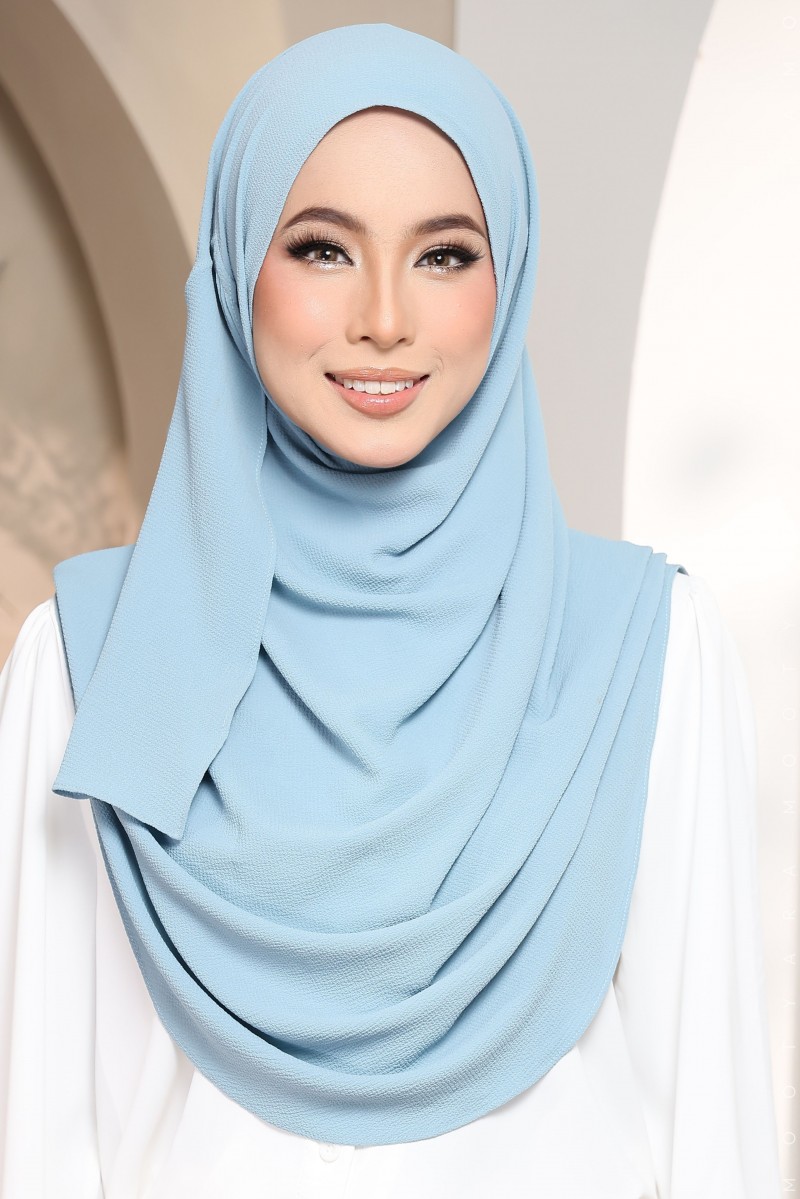 WARDA Klasik Plain CP02 (Dusty Blue)