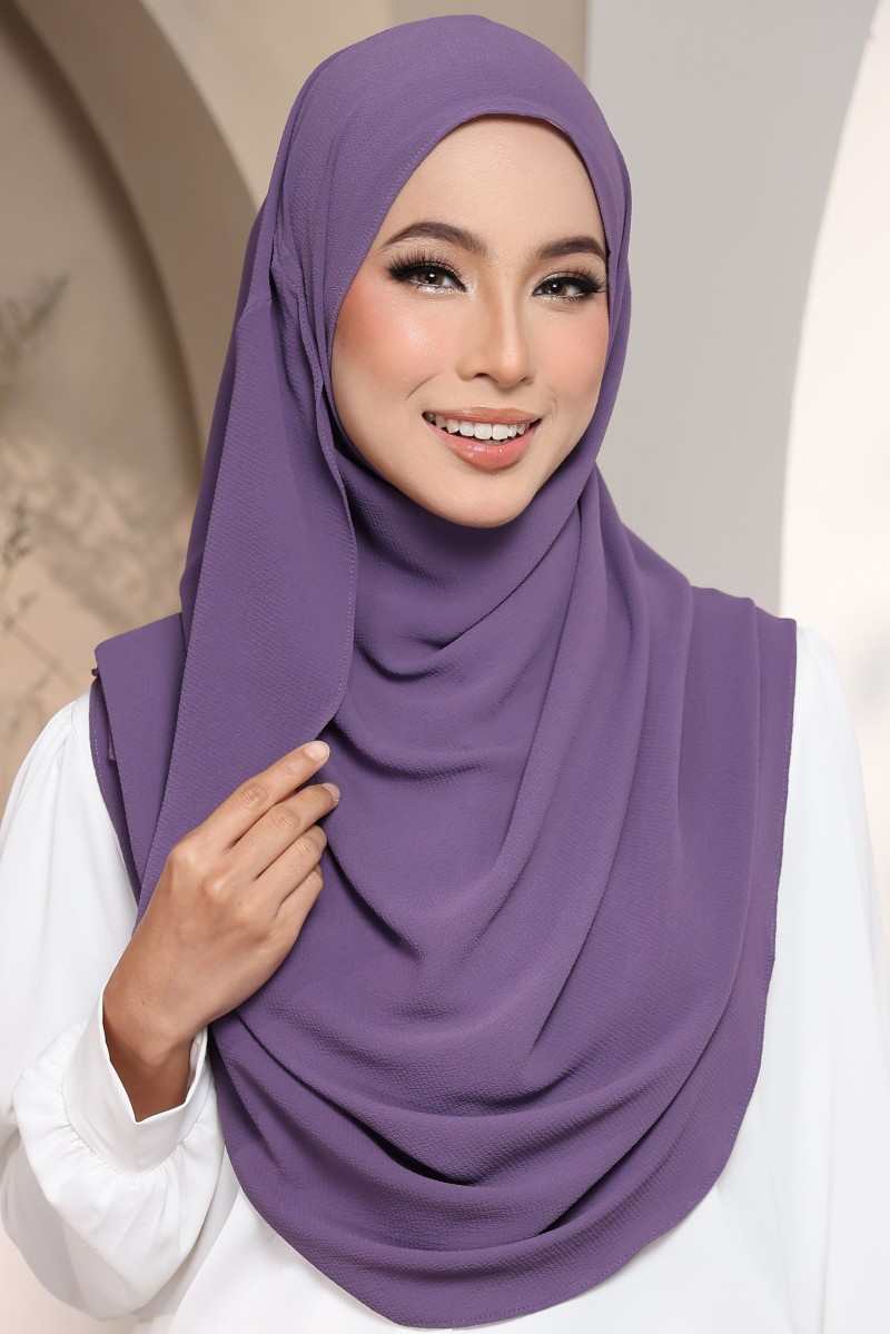 WARDA Klasik Plain CP03 (Dusty Purple)