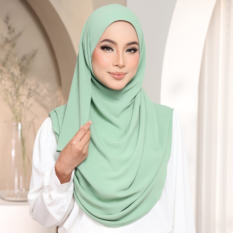 Warda Klasik Plain CP07 (Apple Green)