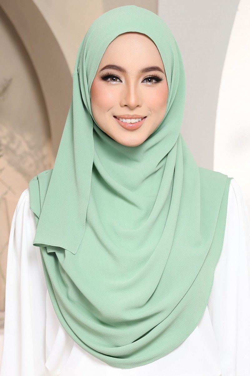 WARDA Klasik Plain CP07 (Apple Green)