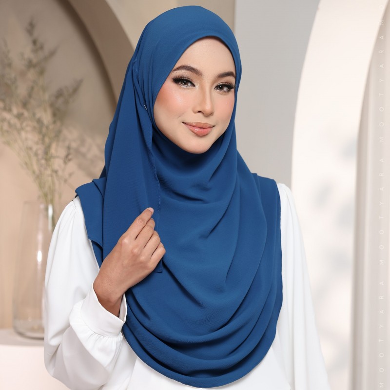 Warda Klasik Plain CP17 (Purssian Blue)