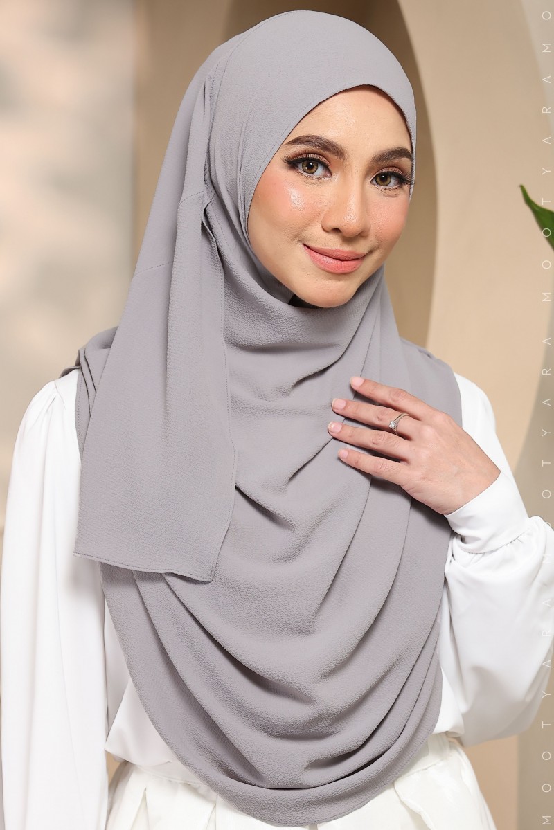 WARDA Klasik Plain CP26 (Ash Grey)