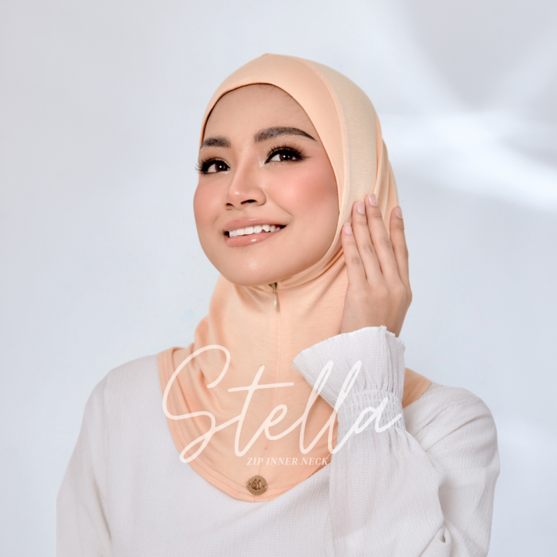 Stella Zip Inner Neck ST04 (Peach)