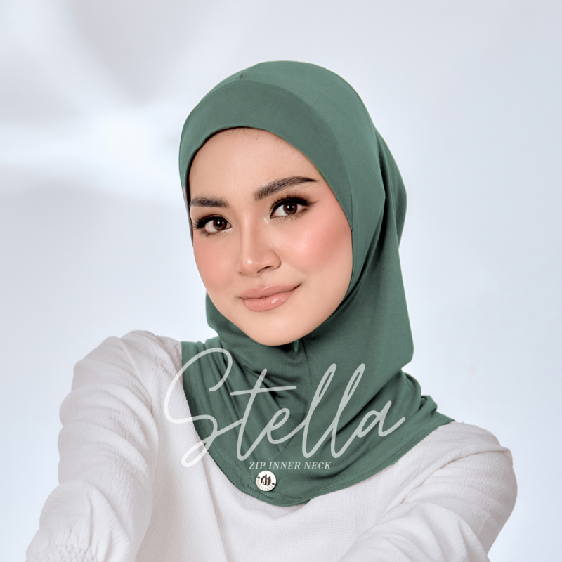 Stella Zip Inner Neck ST03 (Hunter Green)