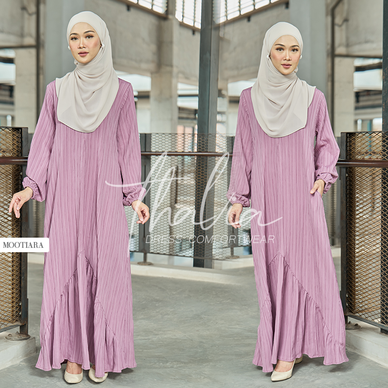 Thalia Dress #comfortwear TL16 (Lilac) – Mootiara