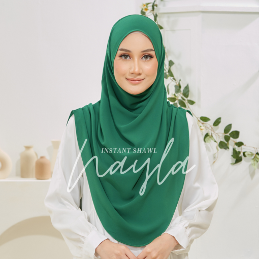 Nayla Plain NP28 (Teal Green)