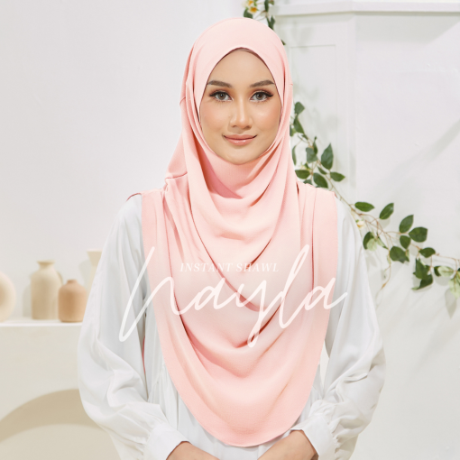 Nayla Plain NP31 (Pastel Peach)